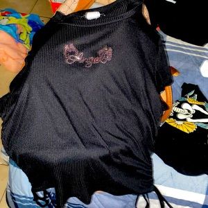 Perfectly imperfect size large angel top